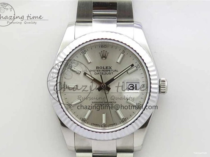 Edition DateJust 41 VSF 904L VS3235 Silver Bracelet 126334 Best on Dial 1:1 SS Oyster 0506